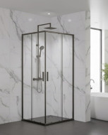 Душевое ограждение, раздвижная CL902QG-100 оружейная сталь 1