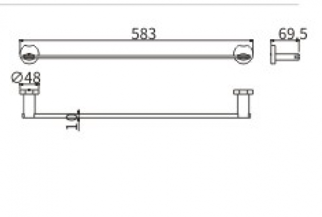Полотенцедержатель 53908