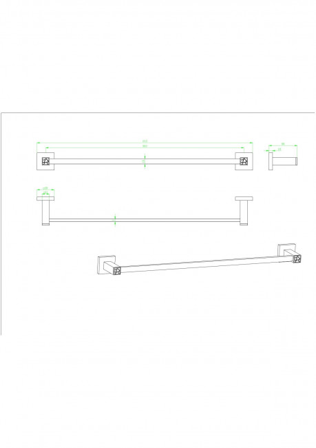 Полотенцедержатель 88608-1