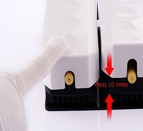 Дозатор для жидкого мыла CeramaLux F7016 Белый