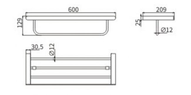 Полотенцедержатель 63110