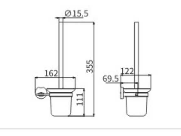 Ёршик подвесной 53913