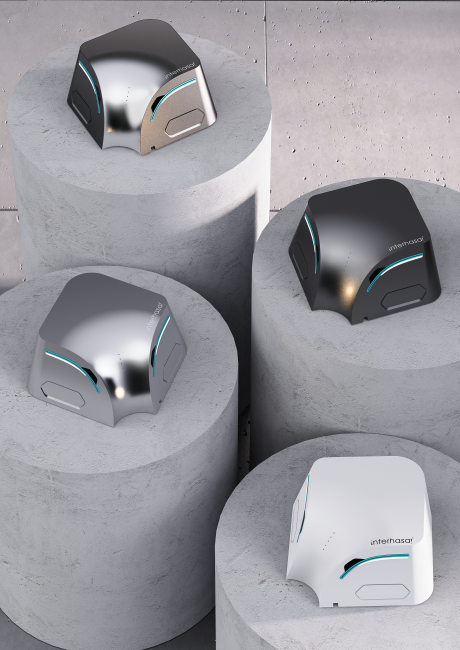 Сушилка для рук CeramaLux А3899 серый