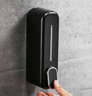 Дозатор для жидкого мыла CeramaLux F7020 Черный