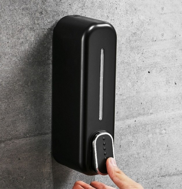 Дозатор для жидкого мыла CeramaLux F7020 Черный