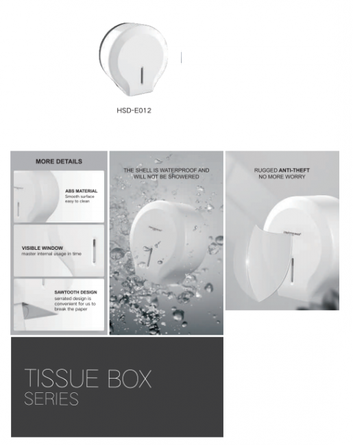 Диспенсер для туалетной бумаги CeramaLux E012