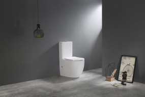 Унитаз напольный Ceramalux TR2176 TORNADO