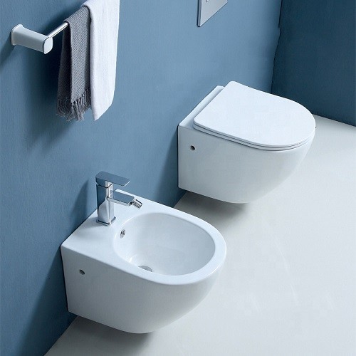 Унитаз подвесной CeramaLux 2196 -1 Унитаз подвесной CeramaLux 2196 -1