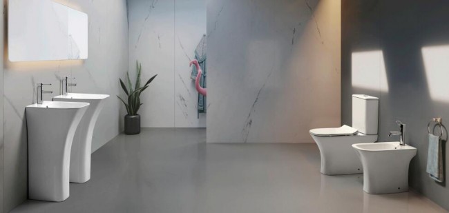 Унитаз напольный CeramaLux 1215A