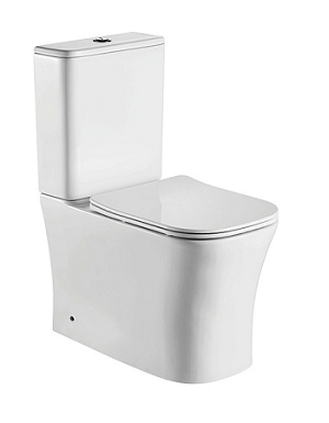 Унитаз напольный CeramaLux 1218A Унитаз напольный CeramaLux 1218A