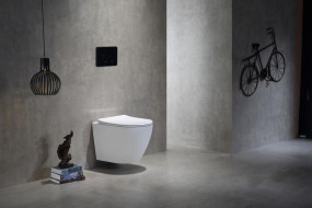 Унитаз подвесной Ceramalux TR2196 TORNADO Унитаз подвесной Ceramalux TR2196 TORNADO